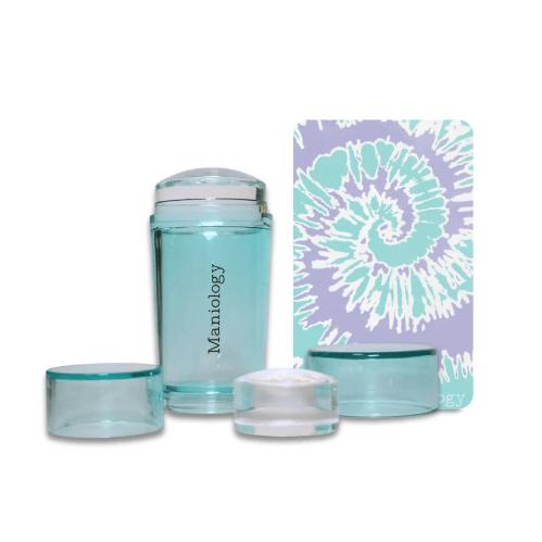 Maniology - Tie Dye Dual Ended Stamper & Scraper Set - Manicure & Pedicure Tools at Beyond Polish