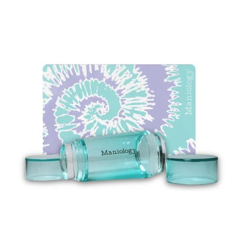 Maniology - Tie Dye Dual Ended Stamper & Scraper Set - Manicure & Pedicure Tools at Beyond Polish