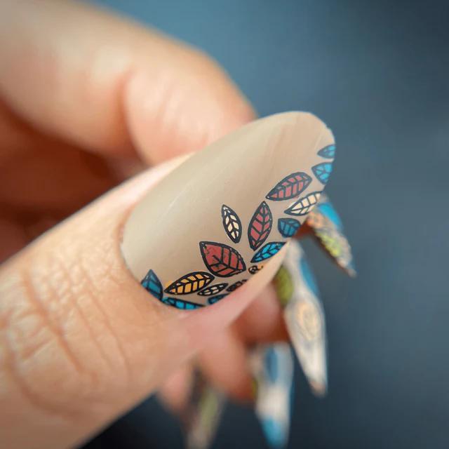 Maniology - Woodland Wonders (M425) - Nail Stamping Plate - Nail Lacquer at Beyond Polish
