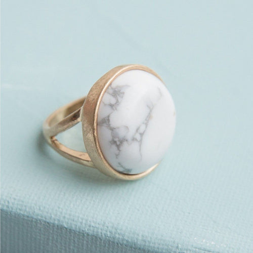 Marble Stone Ring