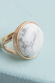 Marble Stone Ring - Rings at Beyond Polish