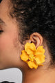 Marigold Floral Earrings - Earrings at Beyond Polish