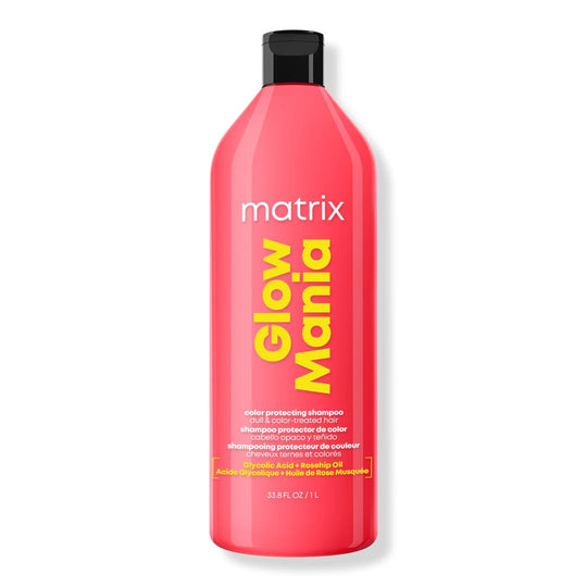Matrix - Glow Mania Color Protecting Shampoo - 1 Liter / 33.8 oz - Hair at Beyond Polish