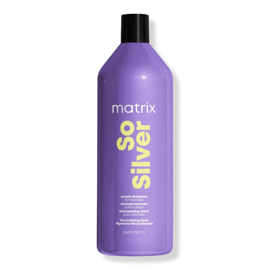 Matrix - So Silver Purple Shampoo - 1 Liter / 33.8 oz - Hair at Beyond Polish
