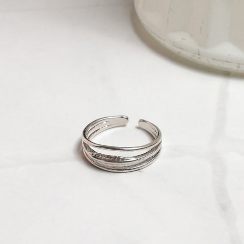 Meadow Leaf Cuff Ring