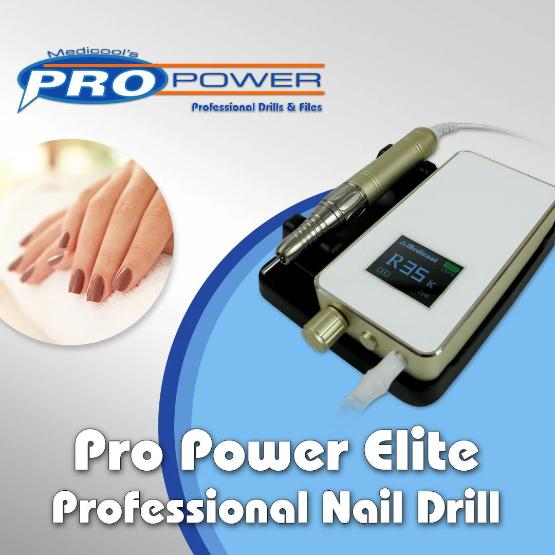 Medicool - Pro Power Elite - Black - Manicure & Pedicure Tools at Beyond Polish