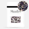 MelodySusie - 1440Pcs Multi-faceted  Nail Rhinestones - Blue