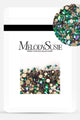 MelodySusie - 1440Pcs Multi-faceted Nail Rhinestones - Green - Nail Art at Beyond Polish