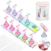 MelodySusie - 2 Sets Acrylic Magnetic Nail Stand