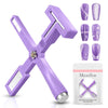 MelodySusie - 5 In 1 Multifunctional Cat Eye Gel Nail Polish Magnet - Purple