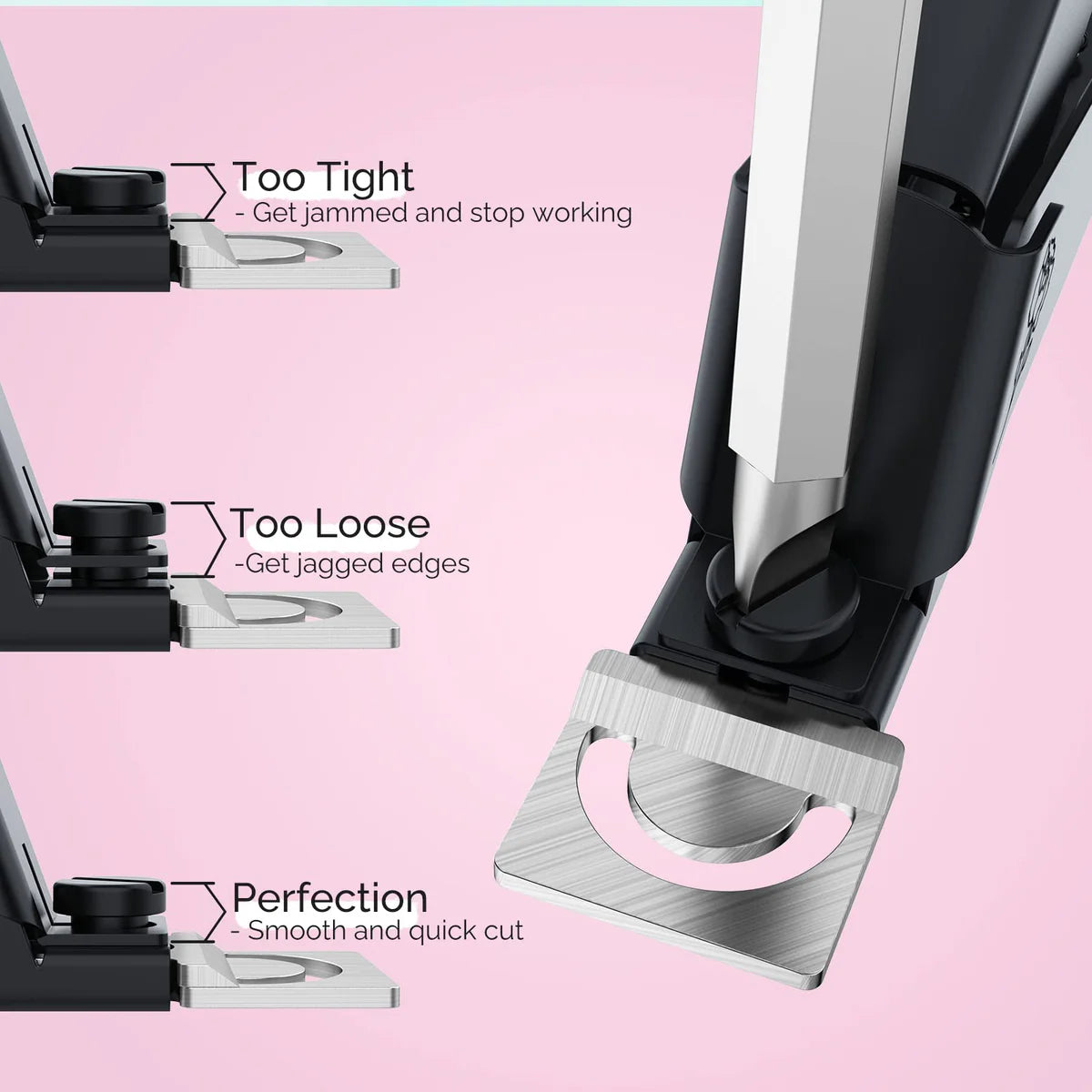 MelodySusie - Acrylic Nail Clippers 4 In 1 Kit - Black - Manicure & Pedicure Tools at Beyond Polish