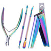 MelodySusie - Acrylic Nail Clippers 4 In 1 Kit - Rainbow