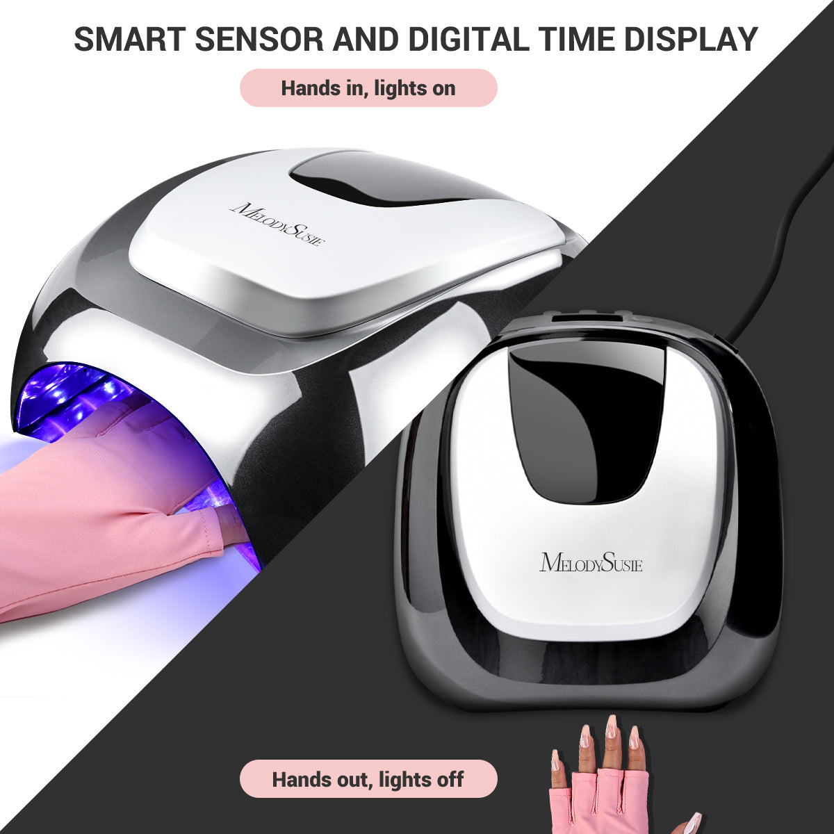 MelodySusie - Aurora 4 (S-Pro27T) Led/Uv Nail Lamp - Manicure & Pedicure Tools at Beyond Polish
