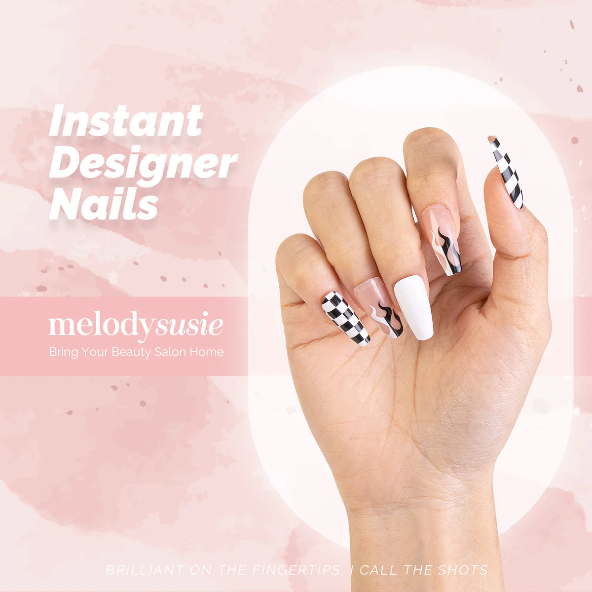 MelodySusie - Chic Acrylic Press On Nails Kits - Nail Extensions at Beyond Polish