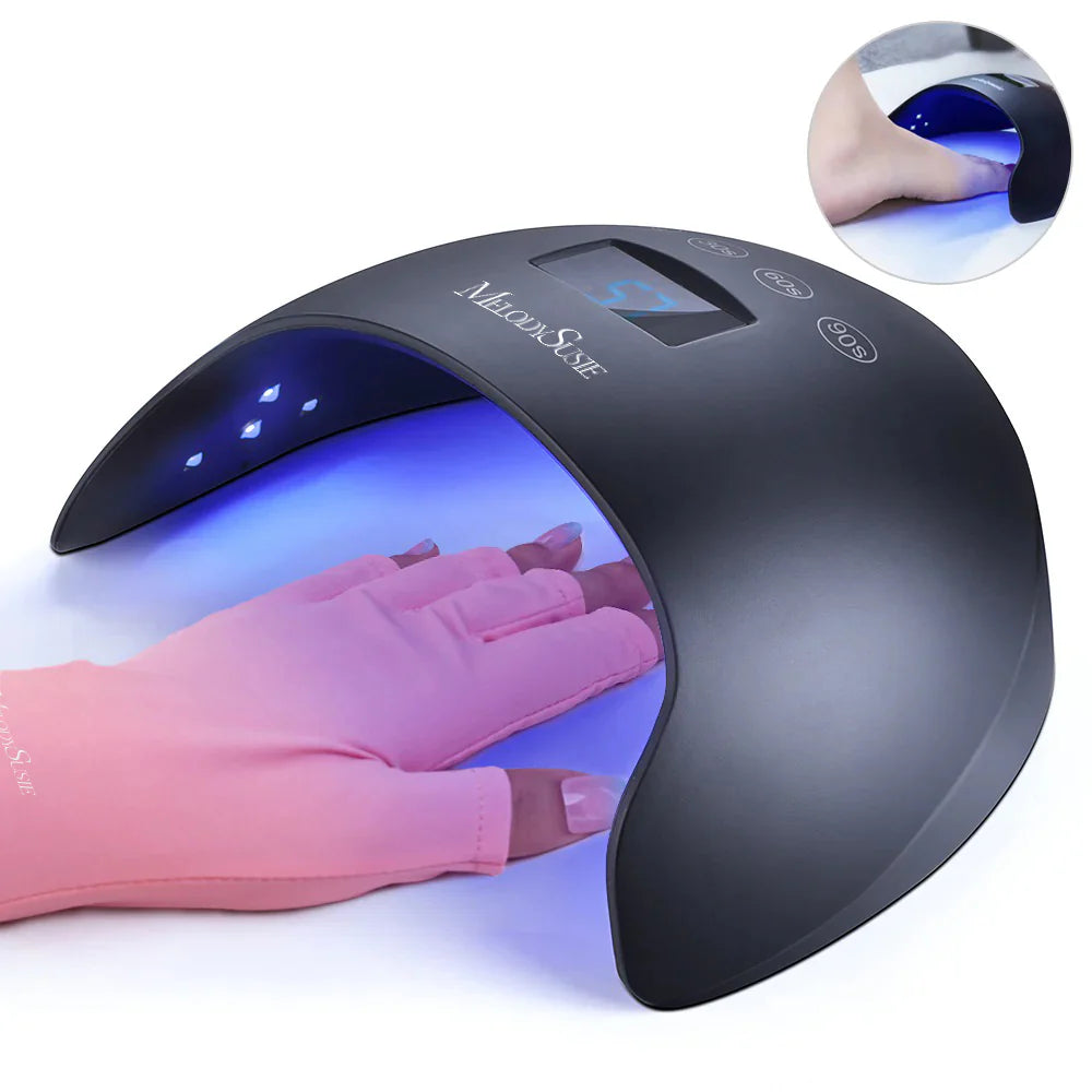MelodySusie - Eos 3 (P-Plus24T) Led/Uv Nail Lamp - Black - Manicure & Pedicure Tools at Beyond Polish