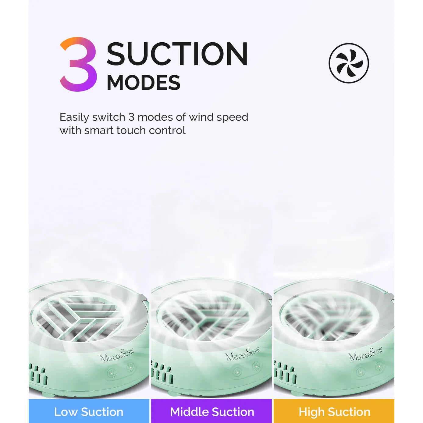 MelodySusie - HProA Nail Dust Collector - Green - Manicure & Pedicure Tools at Beyond Polish