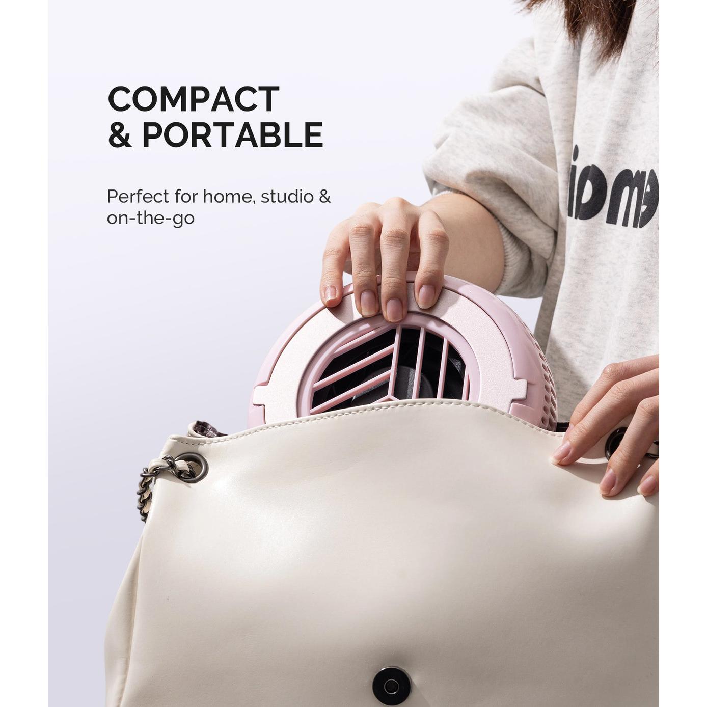MelodySusie - HProA Nail Dust Collector - Pink - Manicure & Pedicure Tools at Beyond Polish