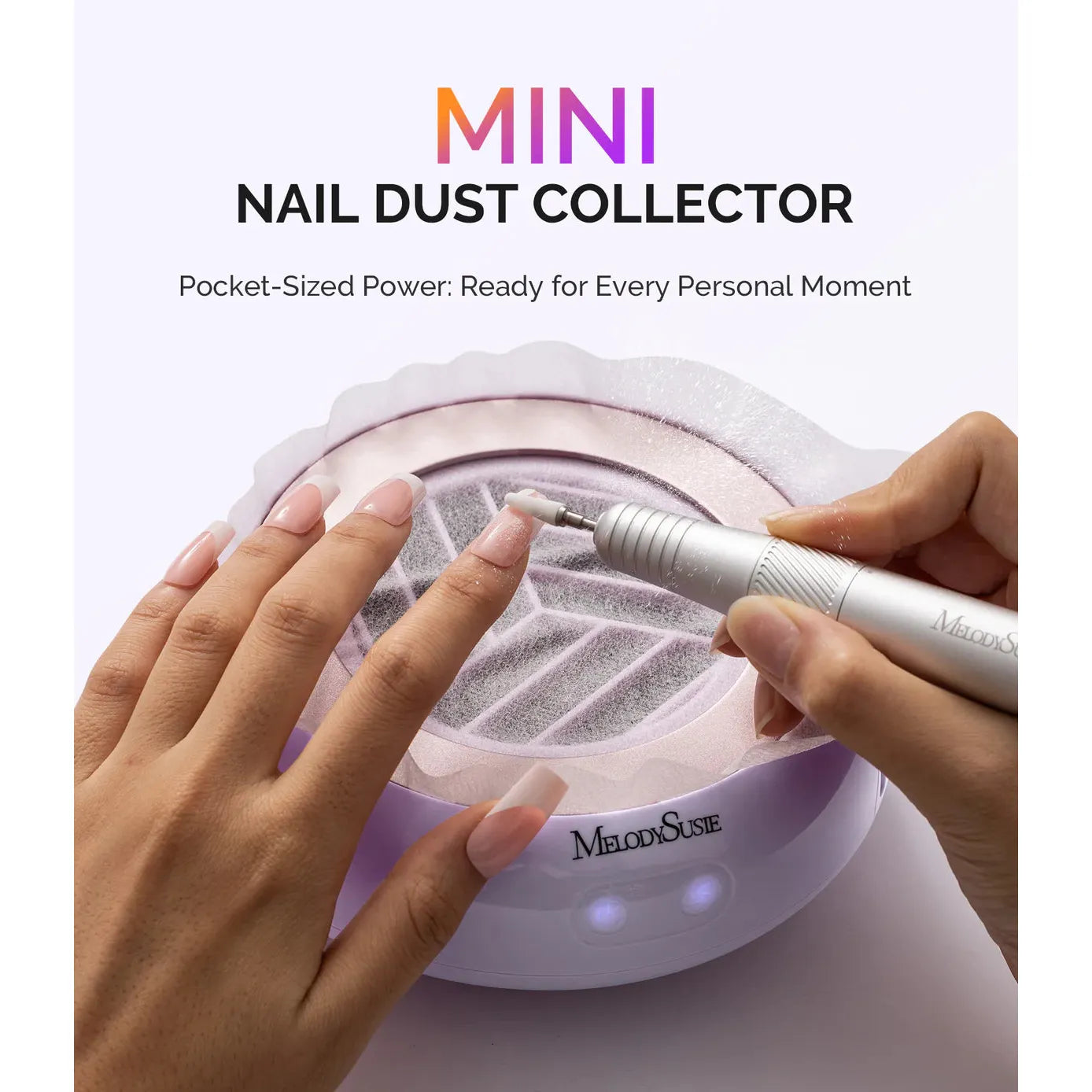 MelodySusie - HProA Nail Dust Collector - Purple - Manicure & Pedicure Tools at Beyond Polish