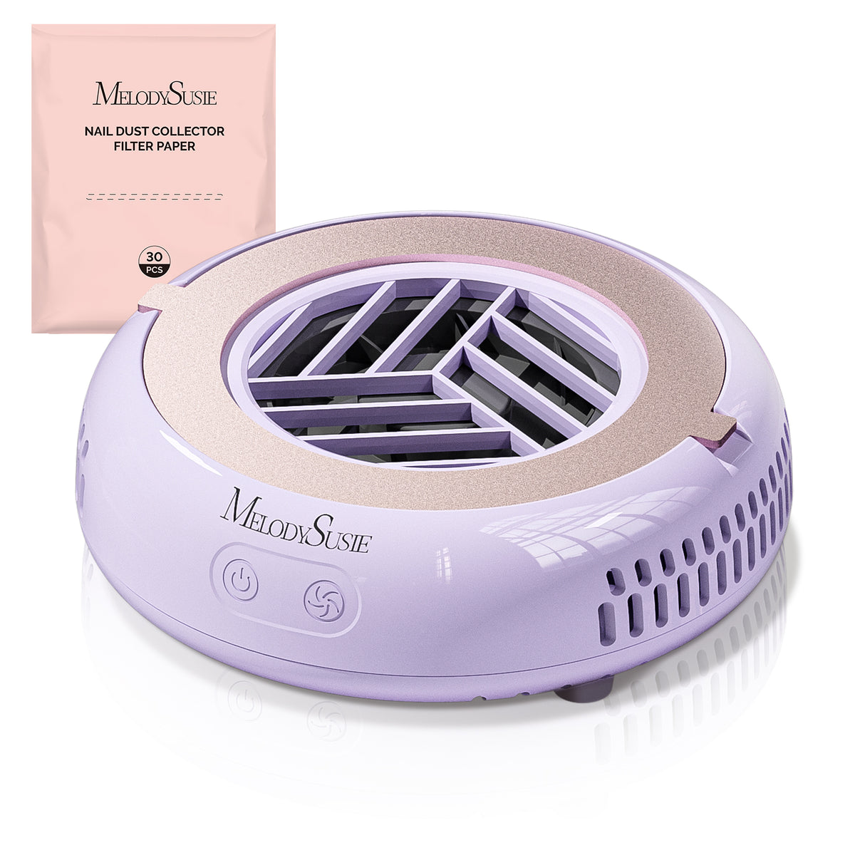 MelodySusie - HProA Nail Dust Collector - Purple - Manicure & Pedicure Tools at Beyond Polish
