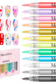 MelodySusie - Nail Art Pens Set 12 Colors - 0.7mm - Nail Art at Beyond Polish
