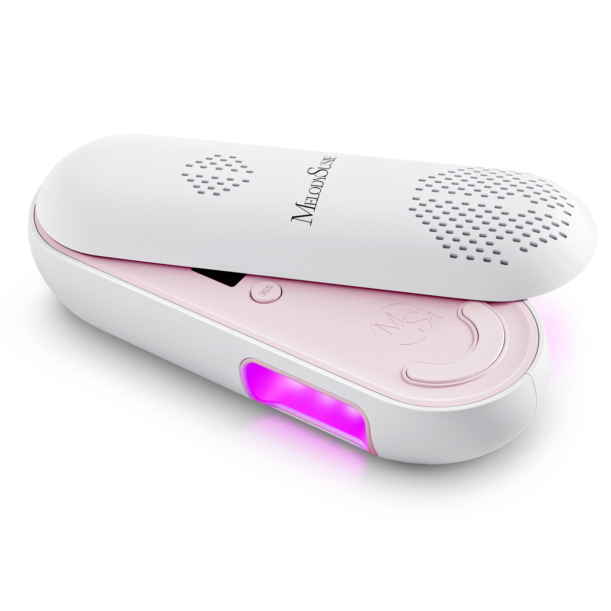 MelodySusie - P-Plus20F Innovative UV Protection Rechargeable UV/LED Nail Lamp - White - Manicure & Pedicure Tools at Beyond Polish