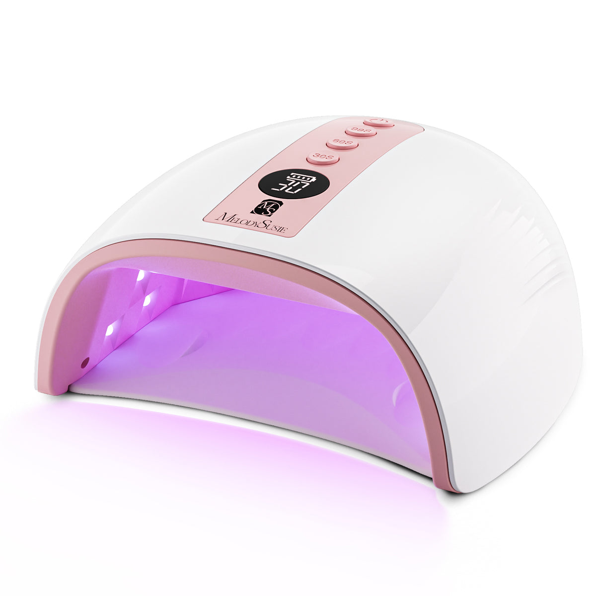 MelodySusie - P-Plus30G Rechargeable Cordless UV/LED Nail Lamp - Pink - Manicure & Pedicure Tools at Beyond Polish