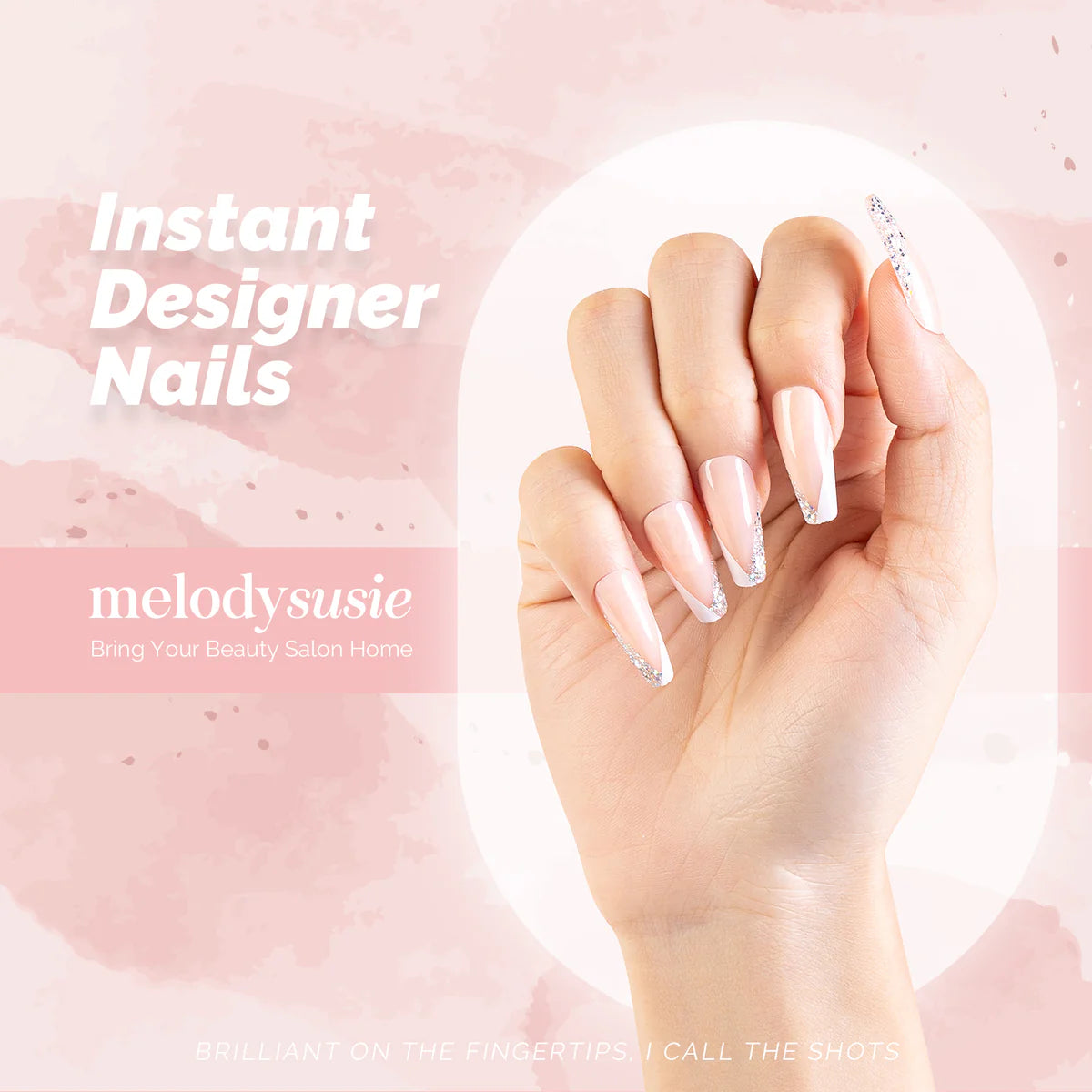 MelodySusie - Romance Acrylic Press On Nails Kits - Nail Extensions at Beyond Polish