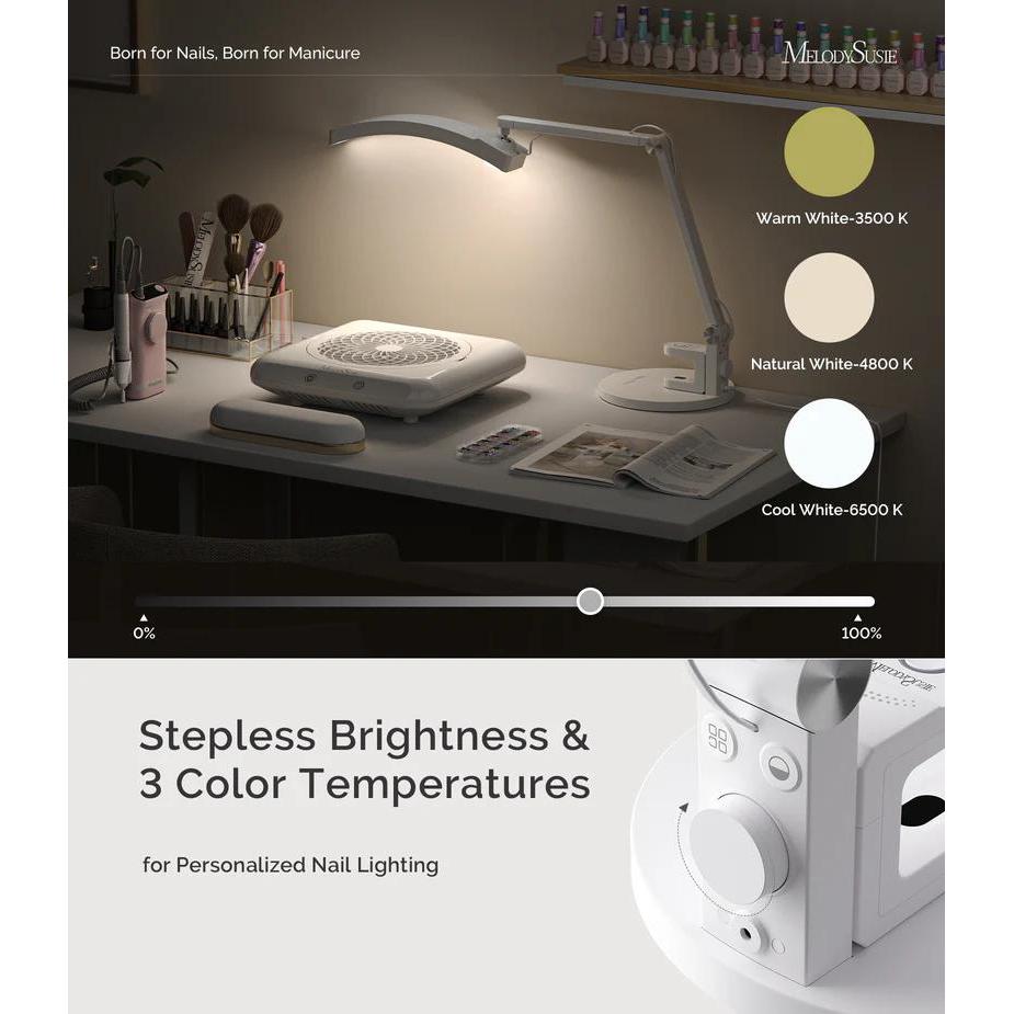 MelodySusie - S-Pro29G Manicure Table Lamp - Manicure & Pedicure Tools at Beyond Polish