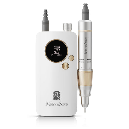 MelodySusie - SC320F Rechargeable Nail Drill 30000RPM - White