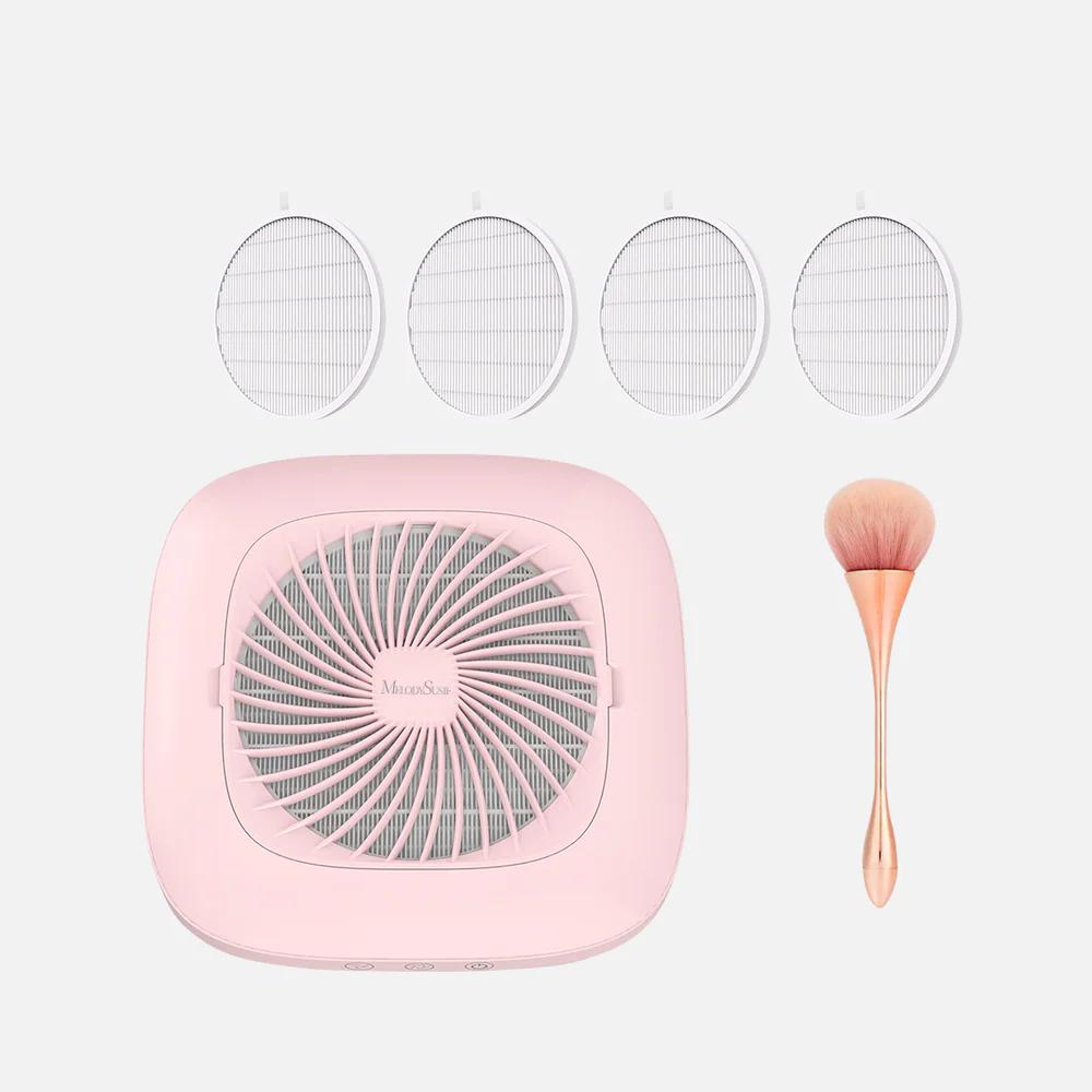 MelodySusie - SPro Nail Dust Collector - Pink - Manicure & Pedicure Tools at Beyond Polish