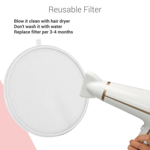 MelodySusie - SPro Nail Dust Collector - White - Manicure & Pedicure Tools at Beyond Polish