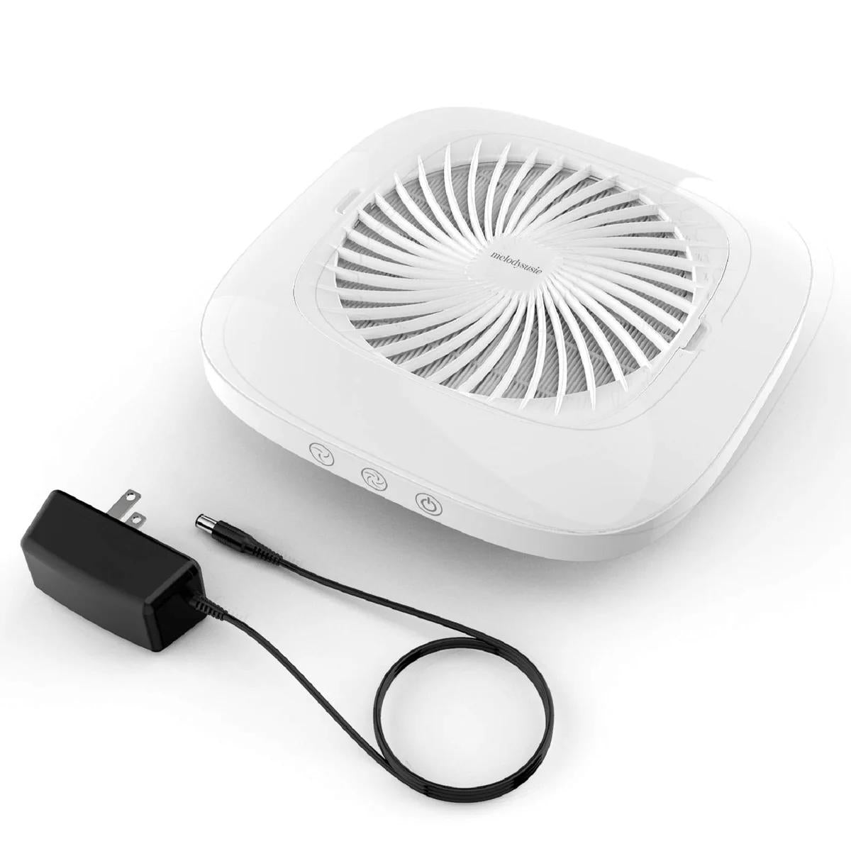 MelodySusie - SPro Nail Dust Collector - White - Manicure & Pedicure Tools at Beyond Polish