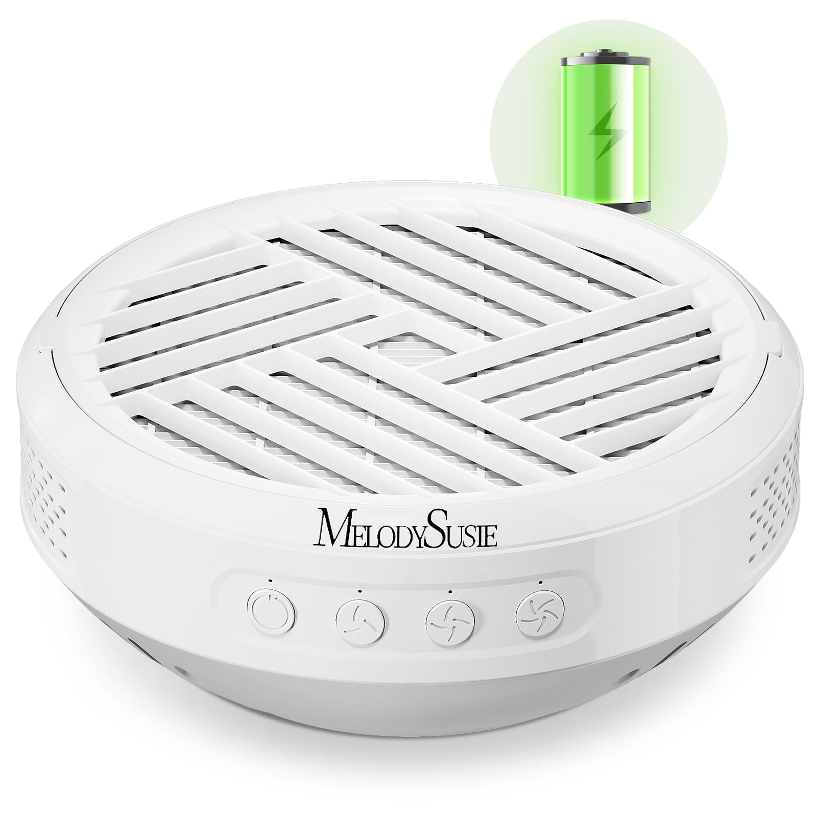 MelodySusie - SProR Cordless & Rechargeable Nail Dust Collector - White - Manicure & Pedicure Tools at Beyond Polish