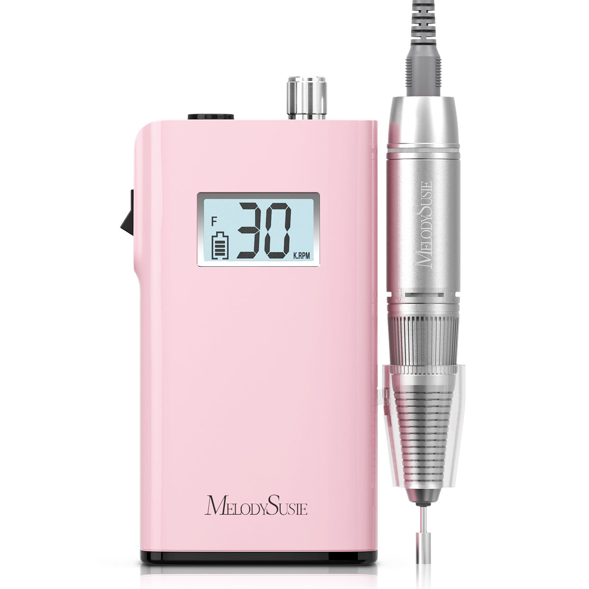 MelodySusie - Scamander (Sc320H) Rechargeable Nail Drill 30,000Rpm - Pink - Manicure & Pedicure Tools at Beyond Polish