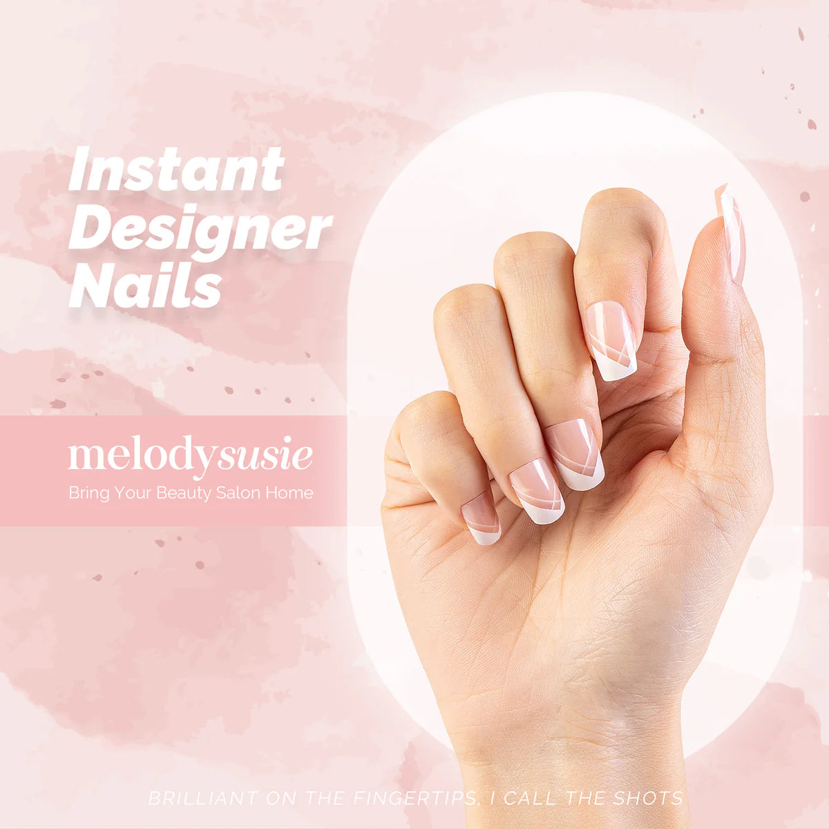 MelodySusie - Wedding Dress Acrylic Press On Nails Kits - Nail Extensions at Beyond Polish
