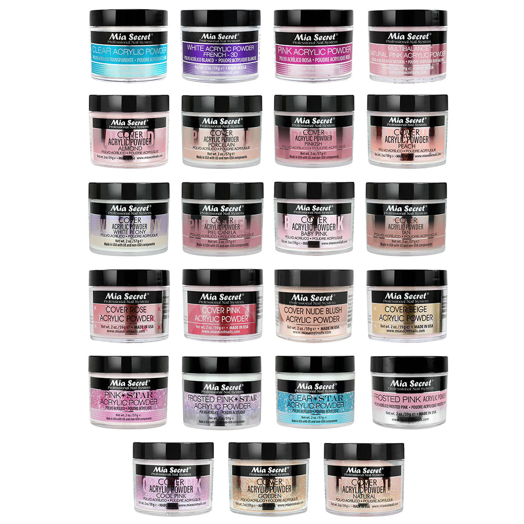 Mia Secret - Acrylic Powder Collection 23 pcs - Acrylic - MS-ACRYLIC ...