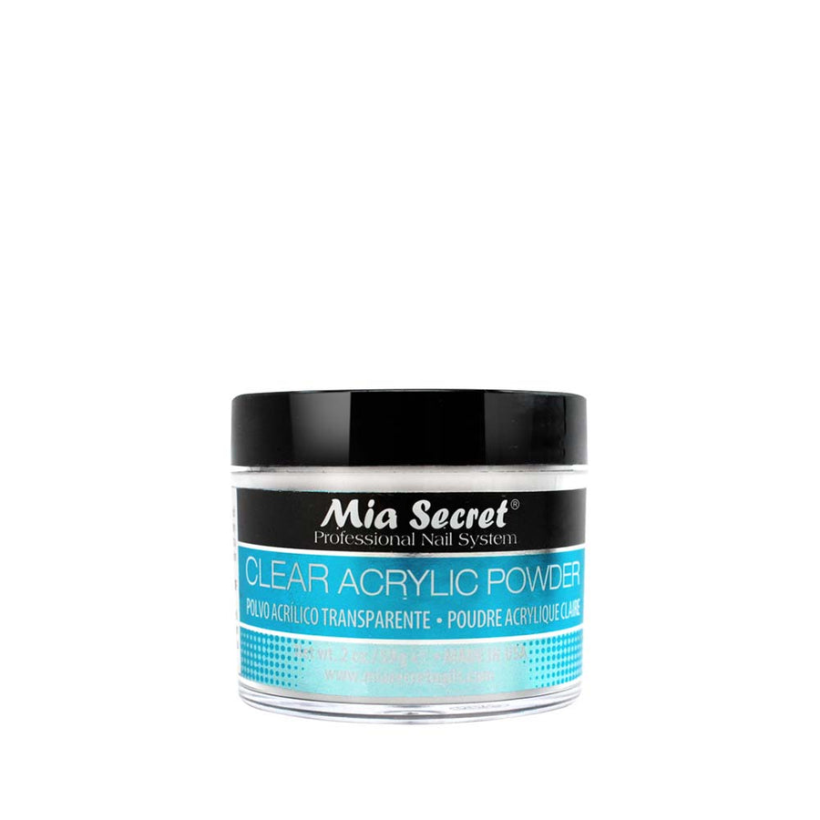 Mia Secret - Clear Acrylic Powder 2 Oz - Acrylic at Beyond Polish
