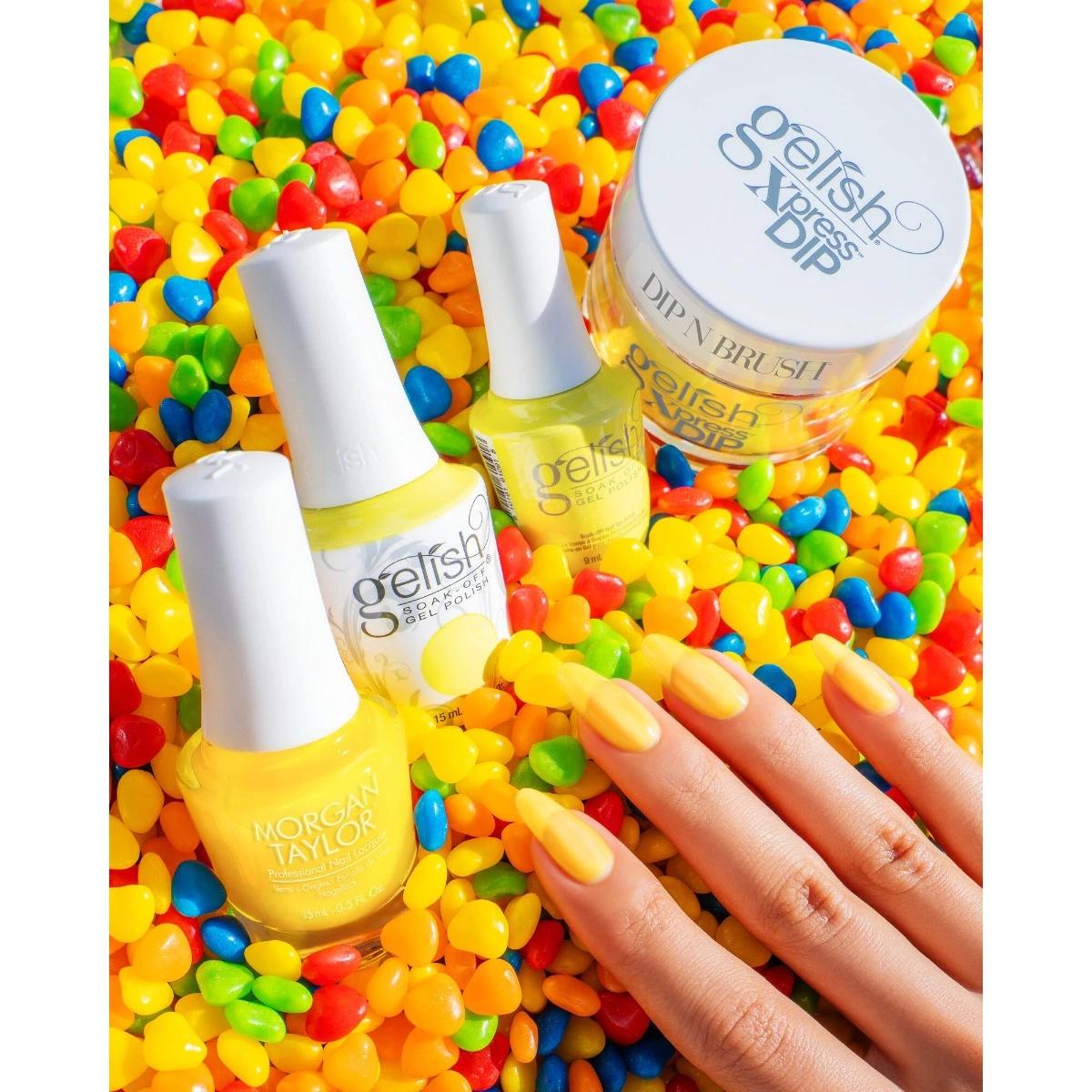 Gelish Xpress Dip - Lemon Drop Lush 1.5 oz - #1620599 - Dipping Powder at Beyond Polish