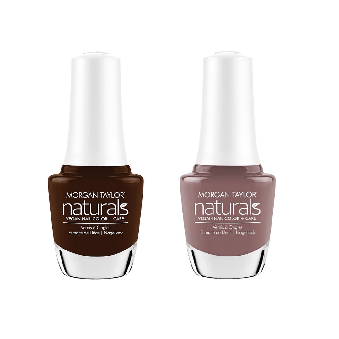 Morgan Taylor - Naturals Combo - Bare With Me & It's The Essence - Nail Lacquer at Beyond Polish