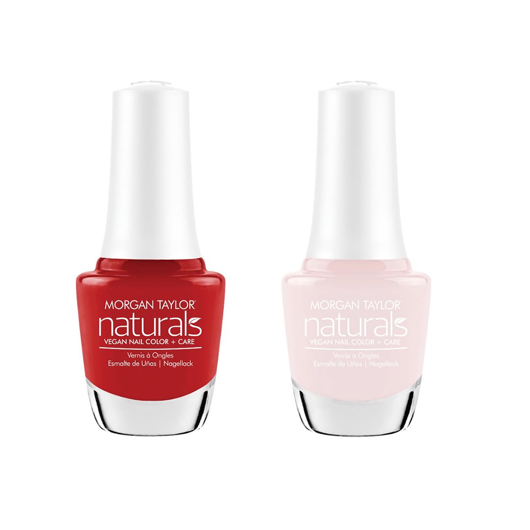 Morgan Taylor - Naturals Combo - Bite Of The Apple & Pure & Simple - Nail Lacquer at Beyond Polish