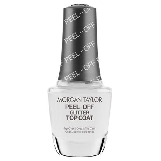 Morgan Taylor - Peel-Off Glitter Top Coat - #3312003 - Top & Base Coats at Beyond Polish