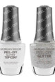 Morgan Taylor Peel-Off Glitter & Top Coat Combo - Fame Game - Nail Lacquer at Beyond Polish
