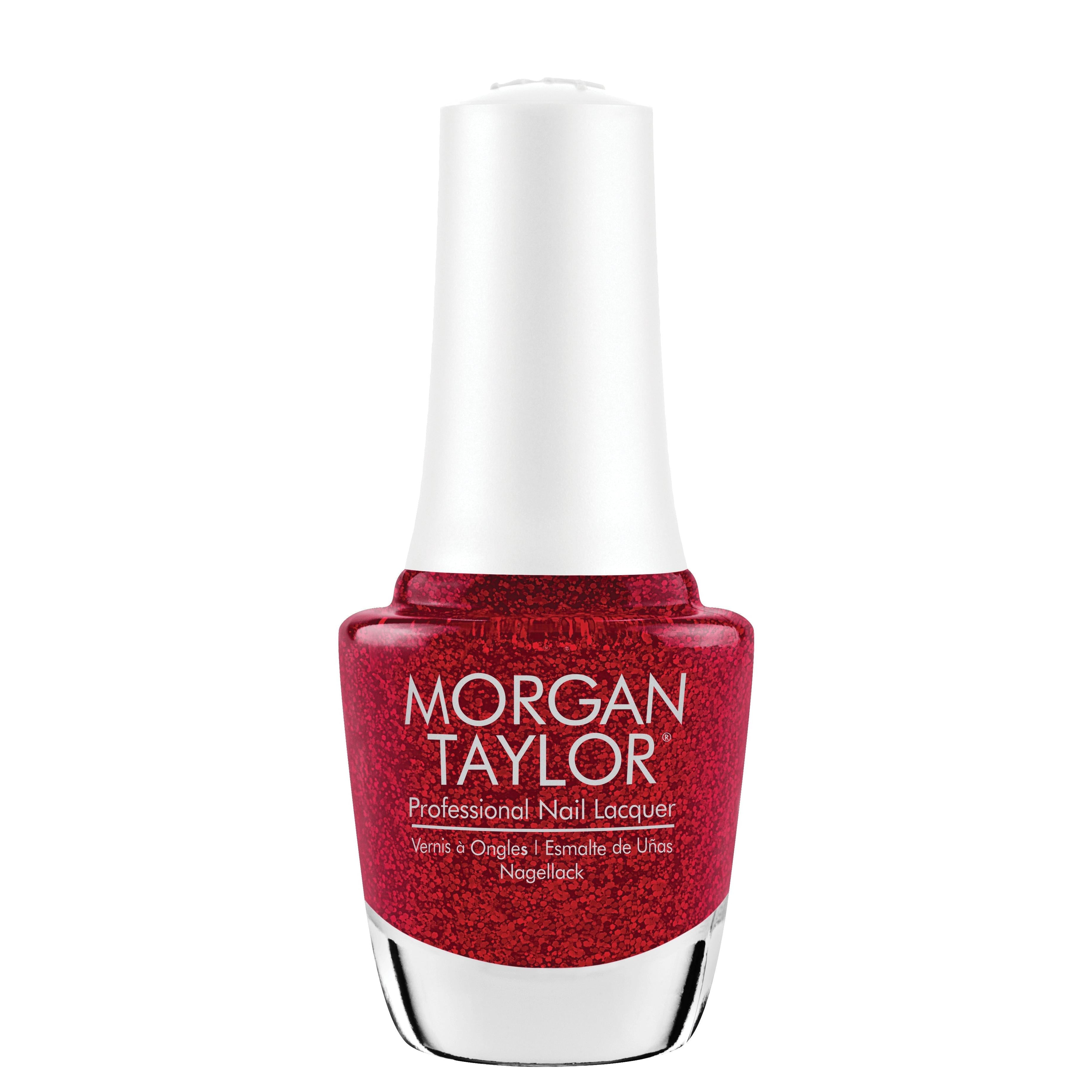 Morgan Taylor - Poinsettia Stardust 0.5 oz - #3110582 - Nail Lacquer at Beyond Polish