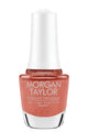 Gelish & Morgan Taylor Combo - Sunset My Heart On Fire - Gel & Lacquer Polish at Beyond Polish