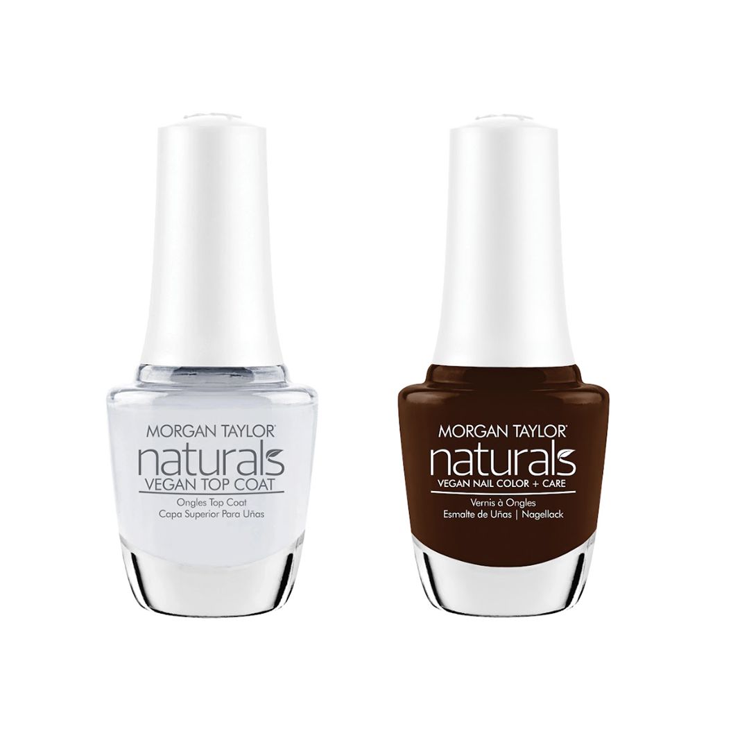 Morgan Taylor - Top Coat & Bare With Me Combo - Nail Lacquer at Beyond Polish
