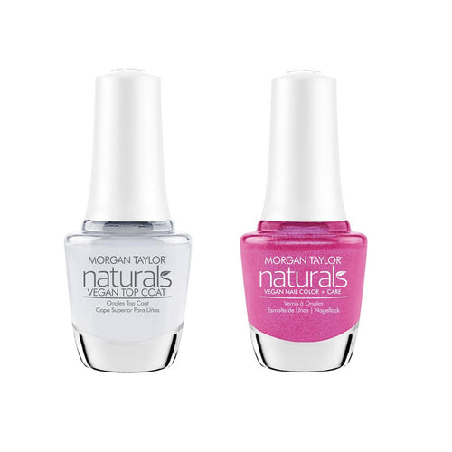 Morgan Taylor - Top Coat & Permanent Pink Combo