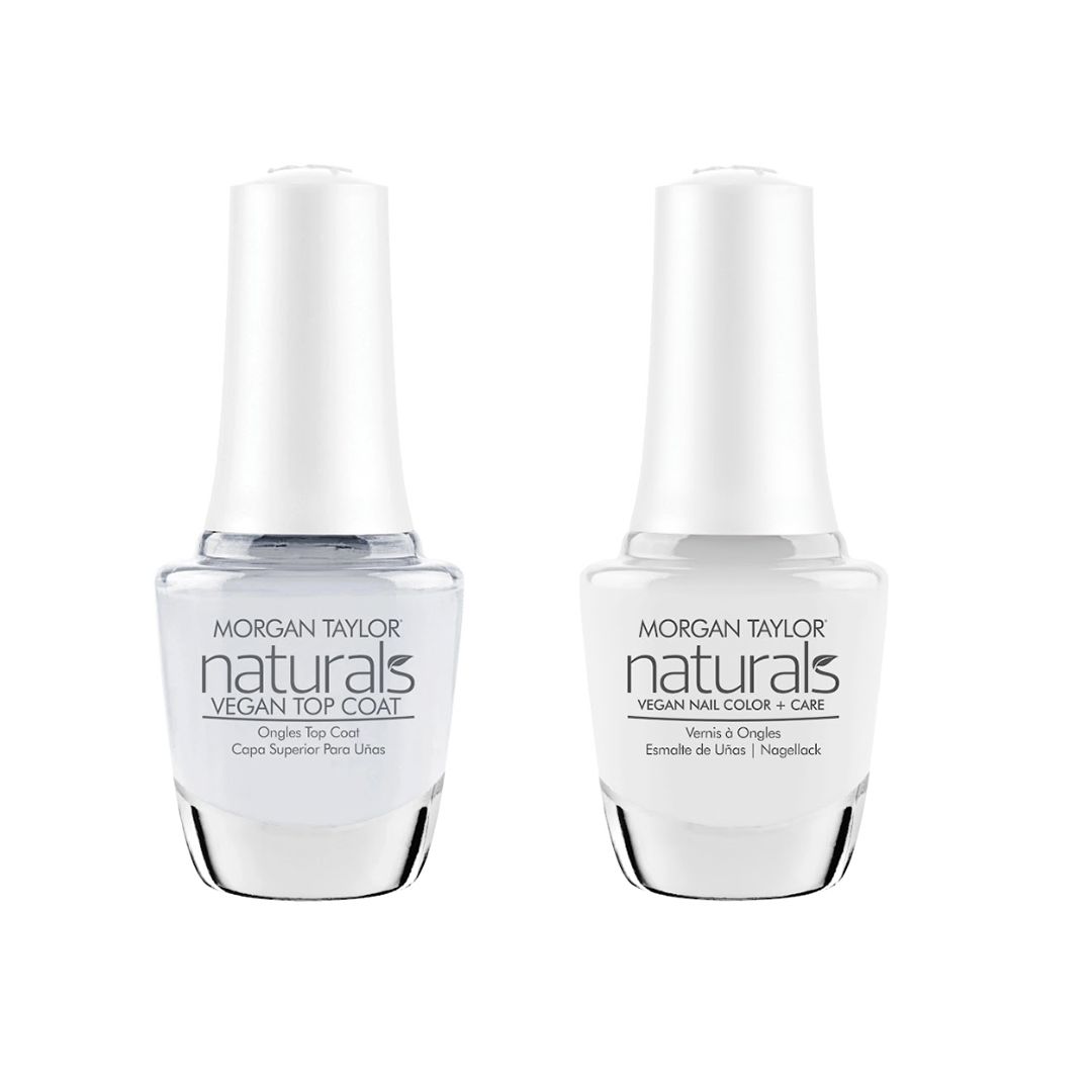 Morgan Taylor - Top Coat & The First Snow Fall Combo - Nail Lacquer at Beyond Polish