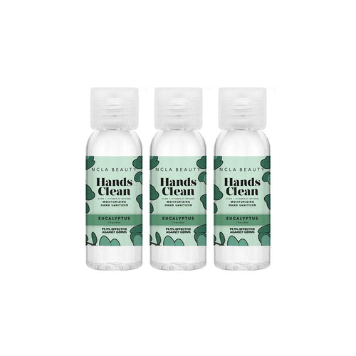 NCLA - Hands Clean Moisturizing Hand Sanitizer Combo - Eucalyptus 3-Pack
