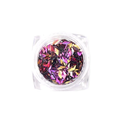 Nail Art Design - Diamond Gems Magenta