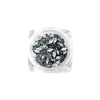Nail Art Design - Diamond Gems Silver